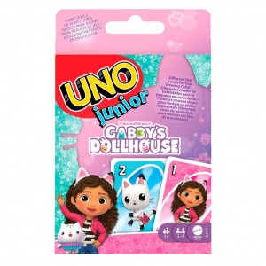 JLH17 Настольная игра UNO Junior «Дом Габби»№3