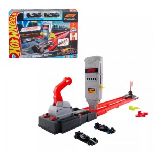 JКМ88 Игровой набор Hot Wheels F1 «Стартовая прямая» с 2 болидами №3